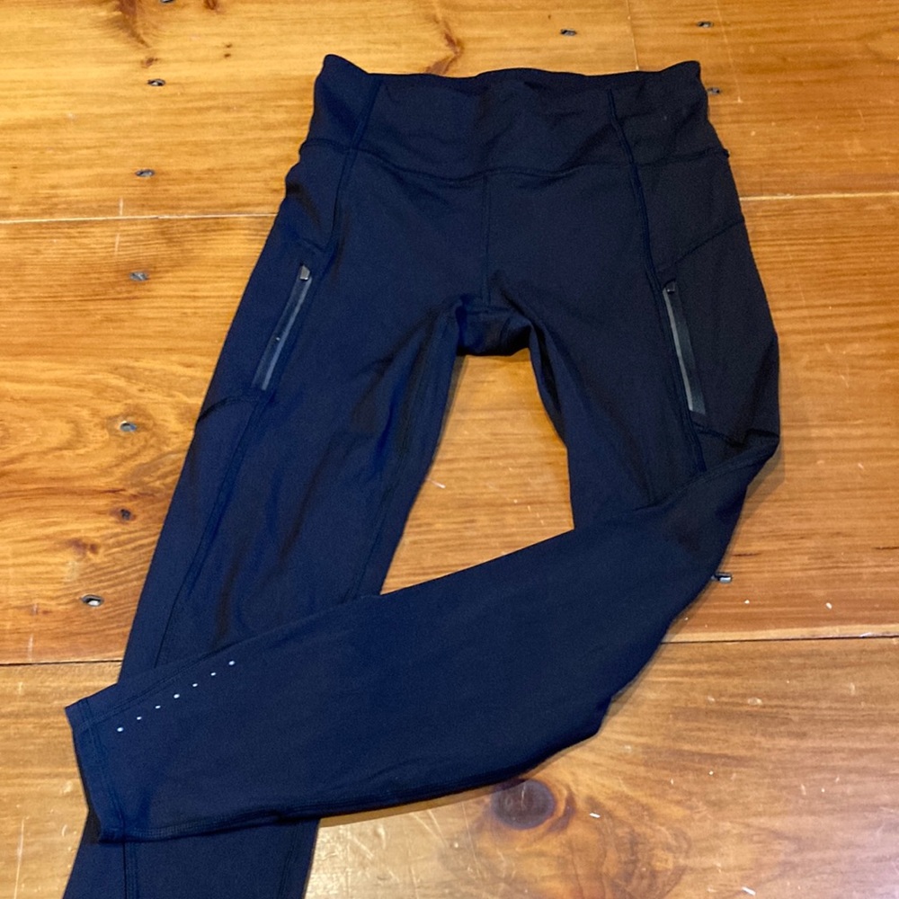 ATHLETA S Black Rainier Tight